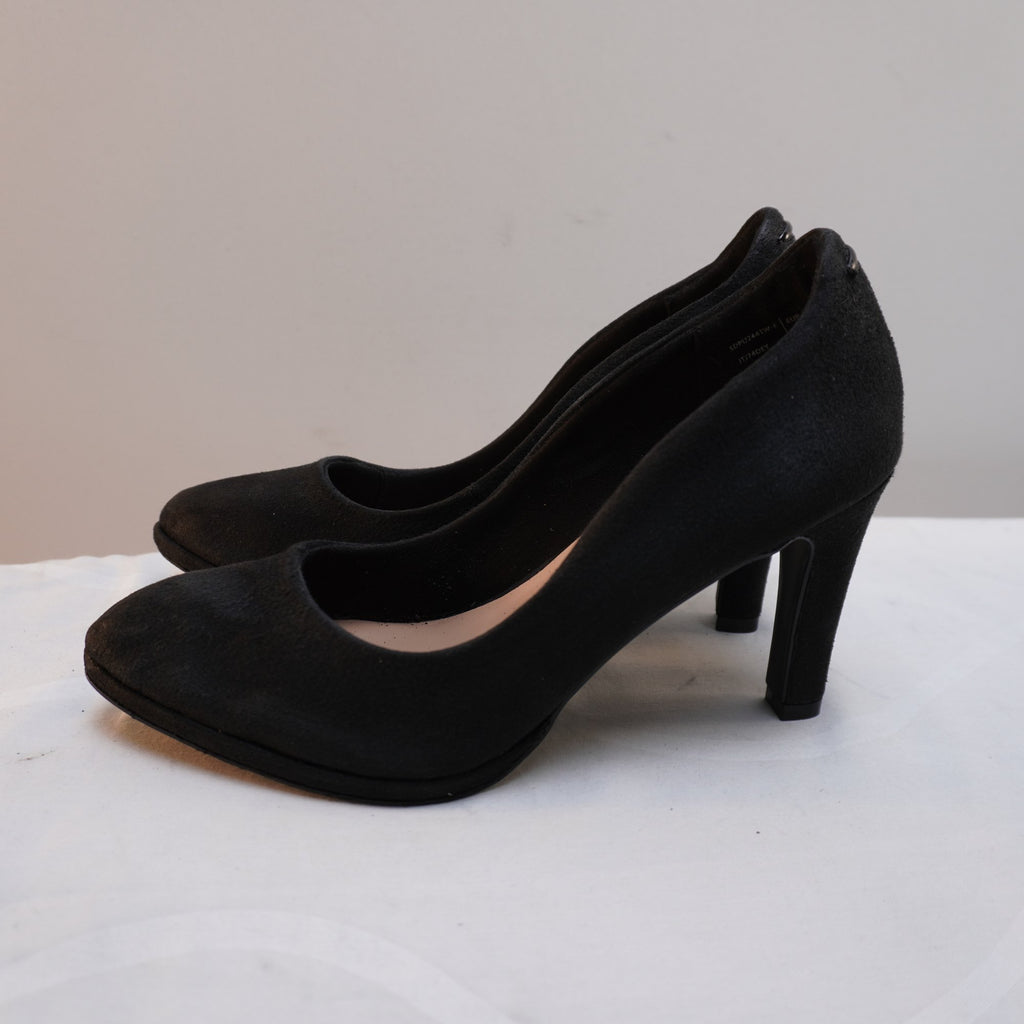 Tacones Dream Paris para Mujer Usados - Negros, Talla 39
