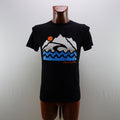 Camiseta de Manga Corta Rip Curl para Hombre - Negro, S (Usada en Muy Buen Estado)