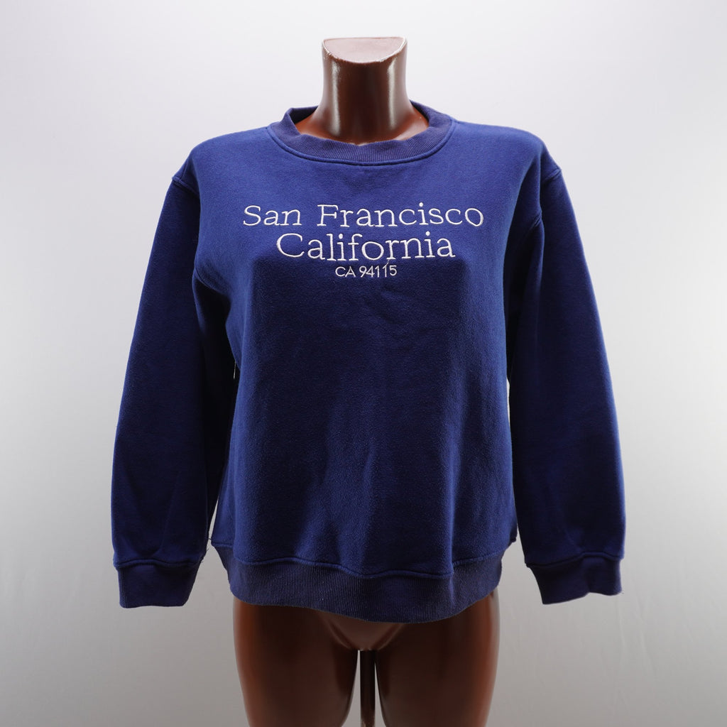Sudadera con Capucha Zara para Mujer Usada - Azul, M