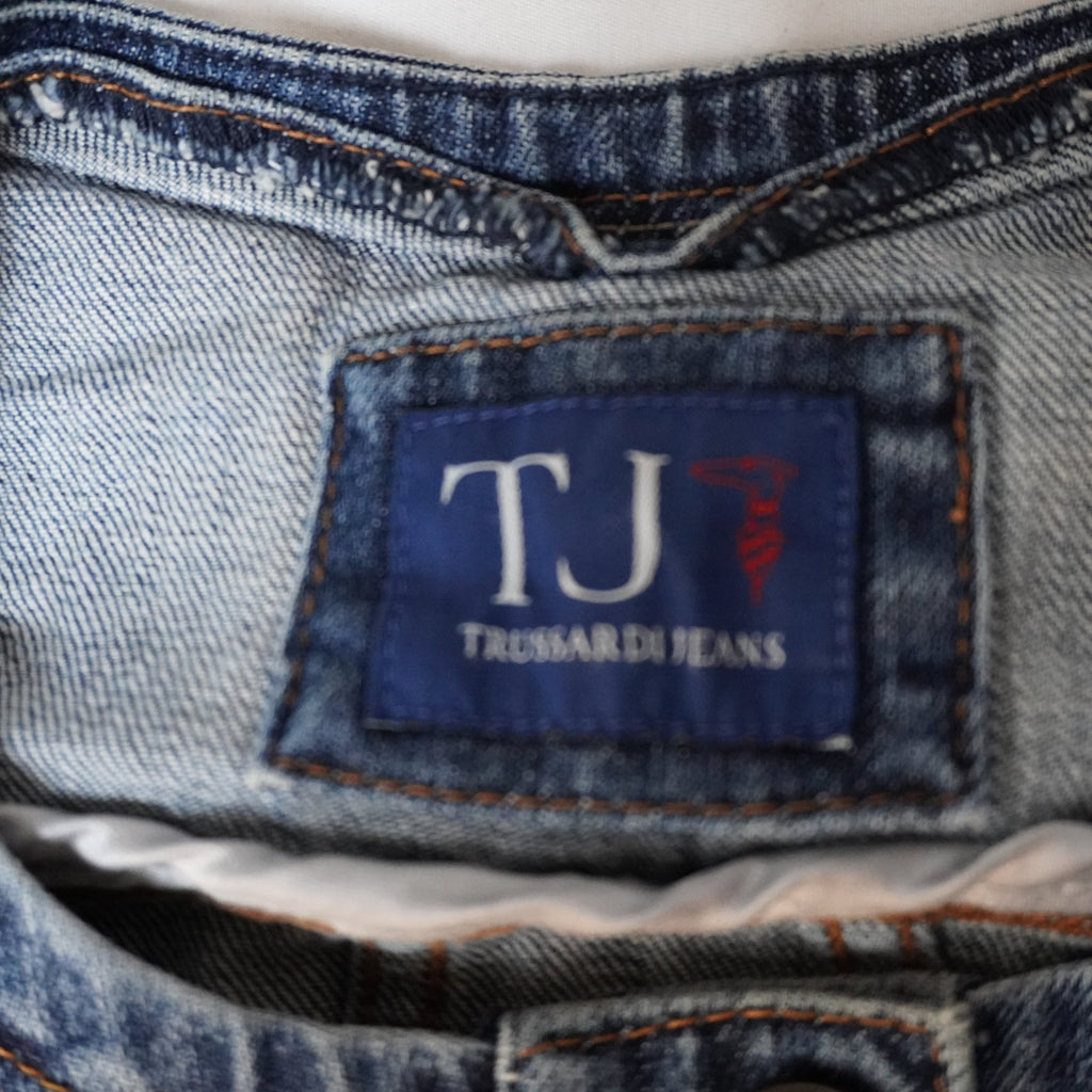 Cazadora Vaquera Trussardi para Mujer Usada - Azul, S
