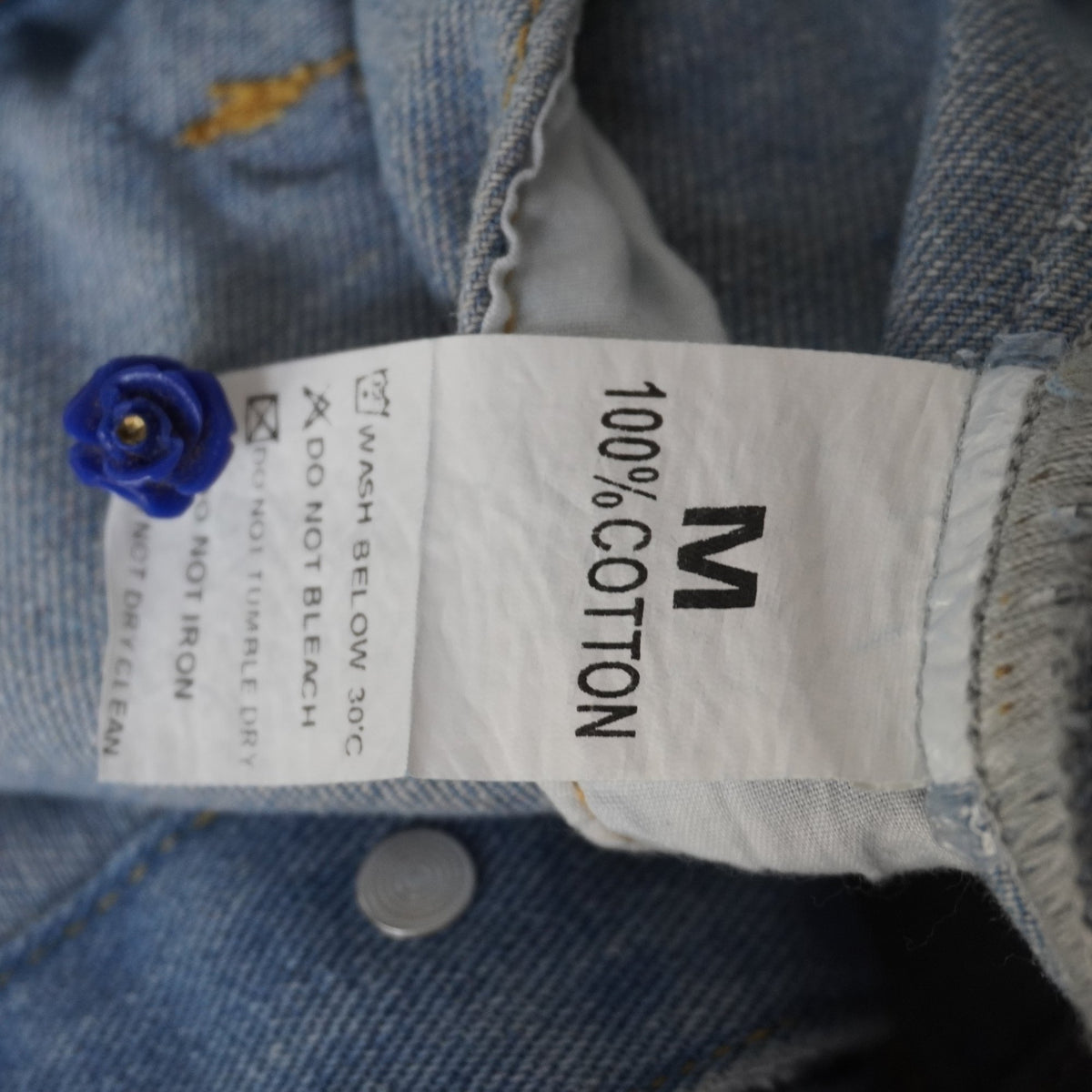 Cazadora Vaquera Italian Style para Mujer Usada - Azul, M
