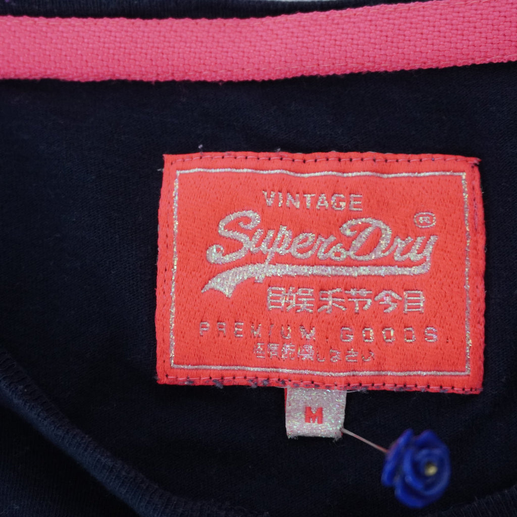 Camiseta Superdry para Mujer Usada - Azul Marino, M