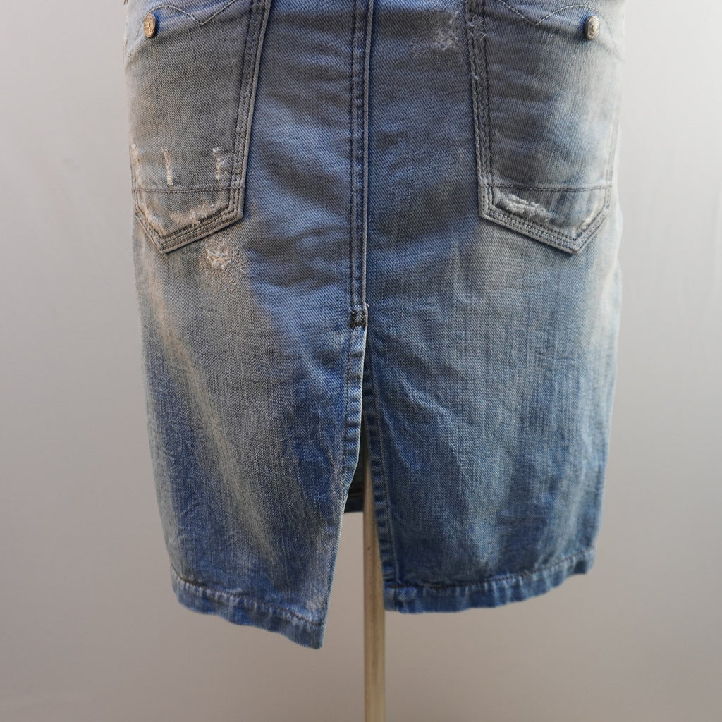 Falda G-Star para Mujer Usada - Azul, Pequeño (S)