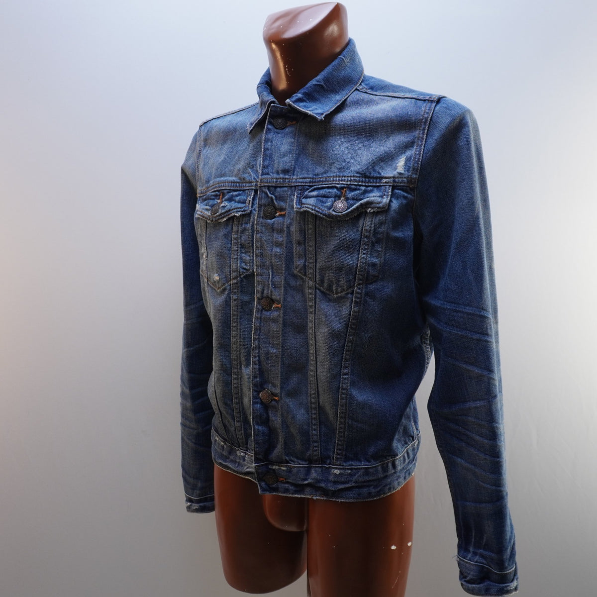 Cazadora Vaquera Hollister para Hombre Usada - Azul, L