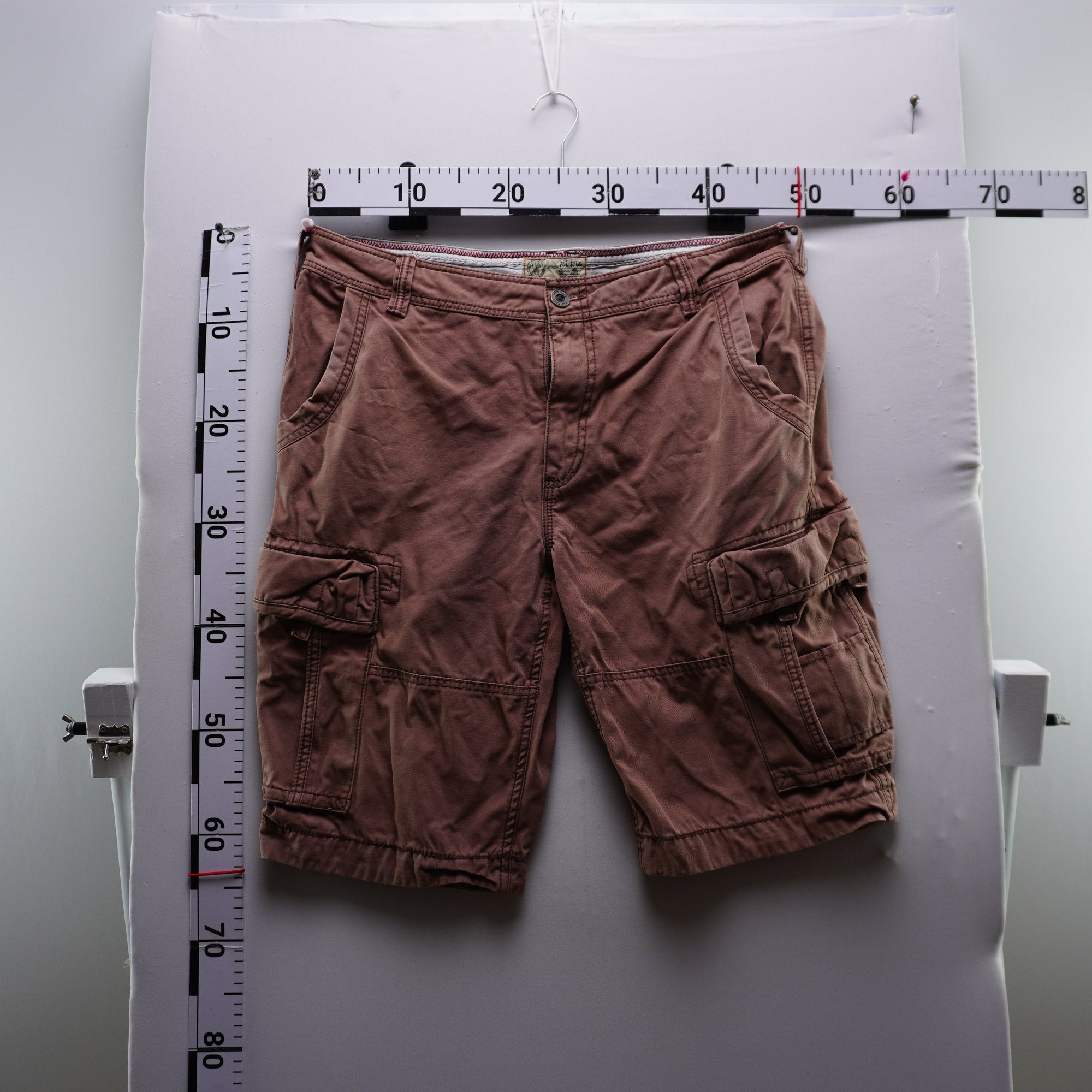 Pantalones Cortos Cargo Fat Face para Hombre - Marrón, XL, Usados en Muy Buen Estado