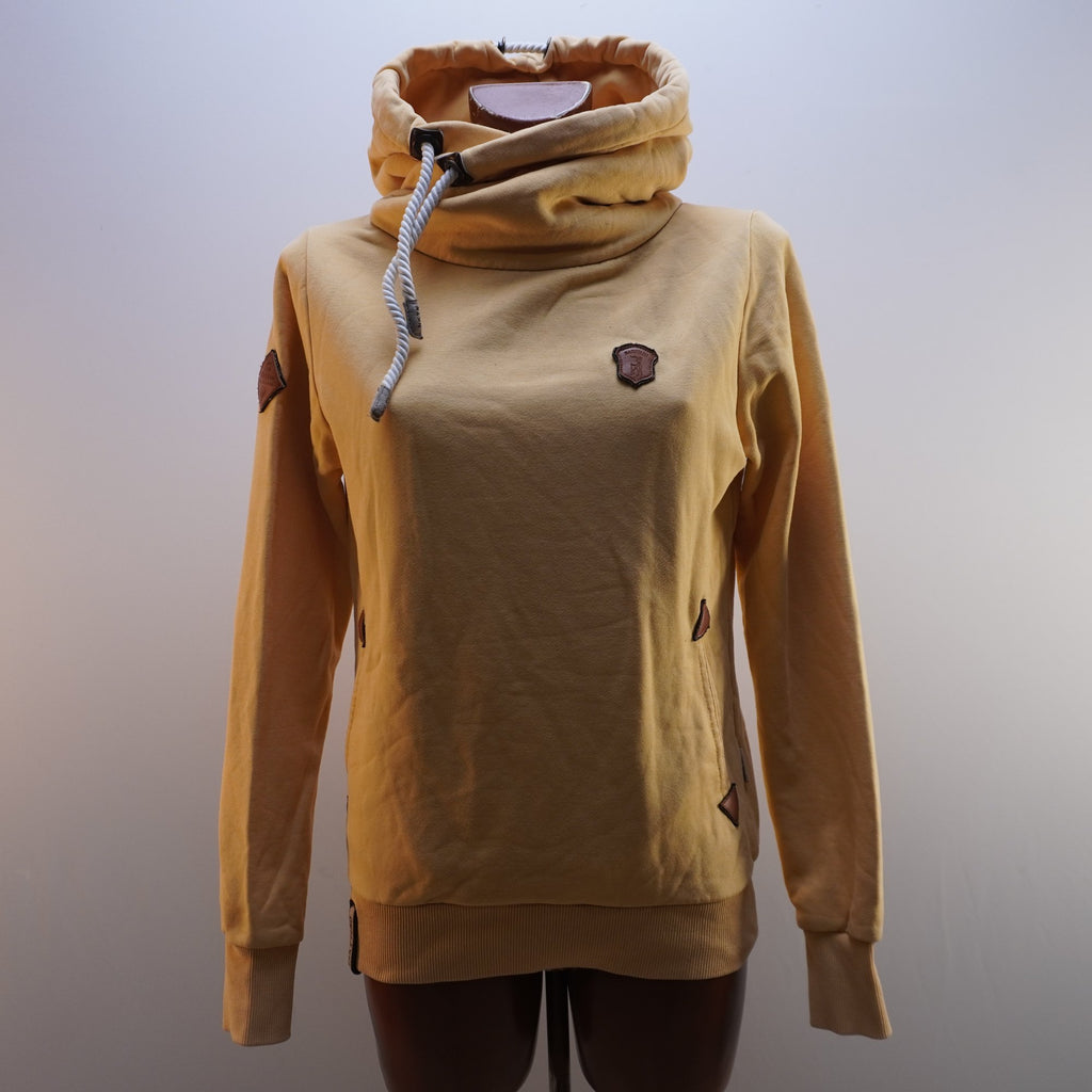 Sudadera con Capucha Naketano para Mujer Usada - Amarilla, M