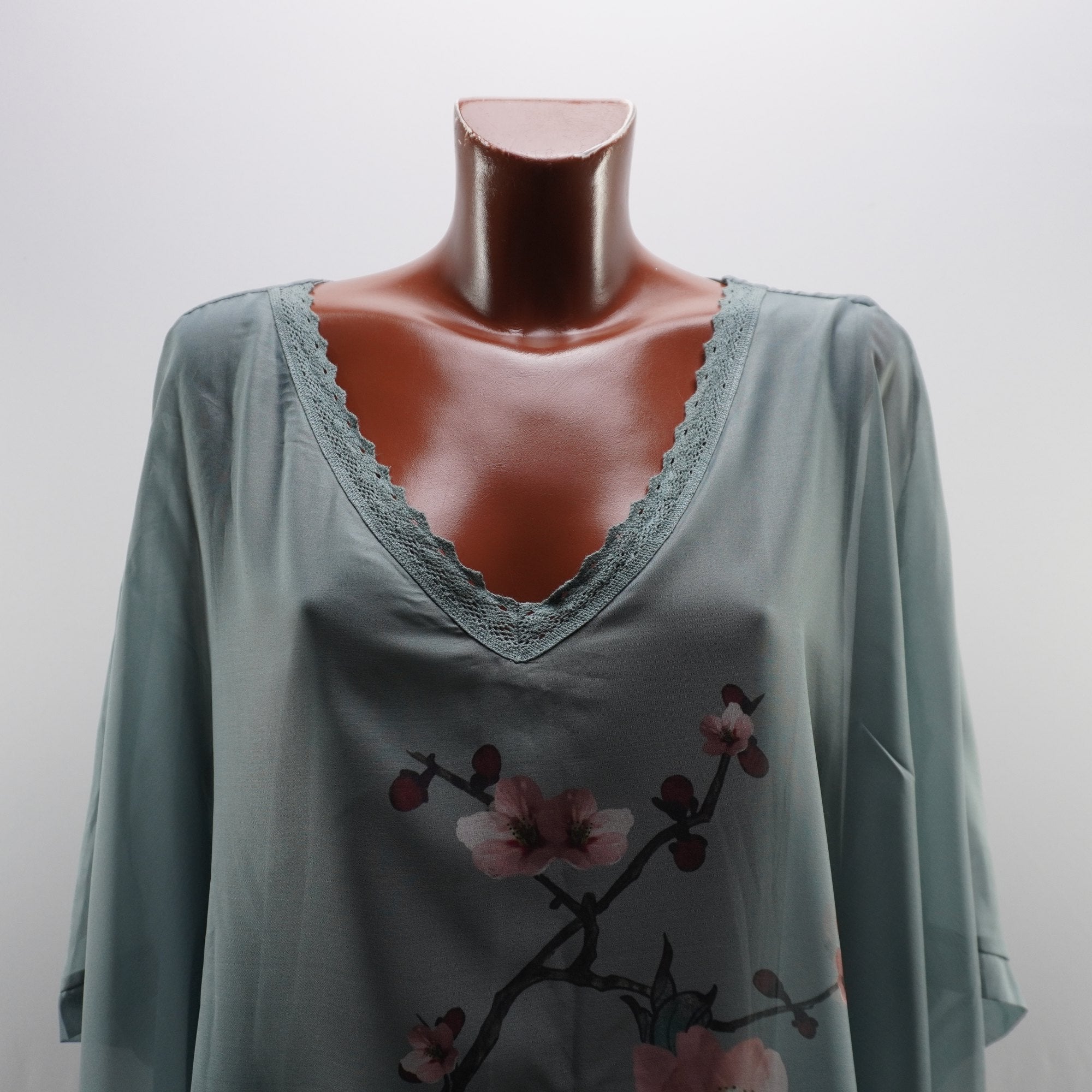 Camiseta Linia Tesini para Mujer Usada - Verde, 6XL