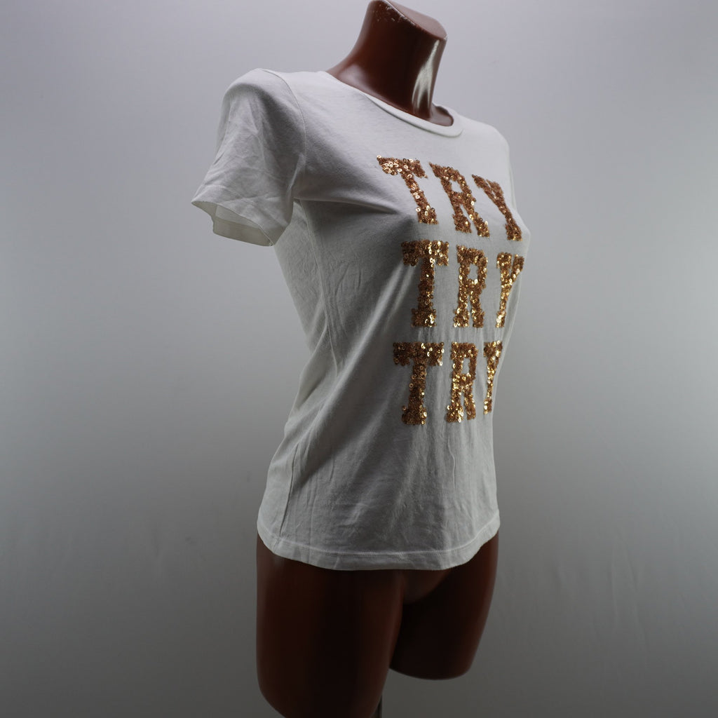 Camiseta Guess para Mujer Usada - Blanca, XS