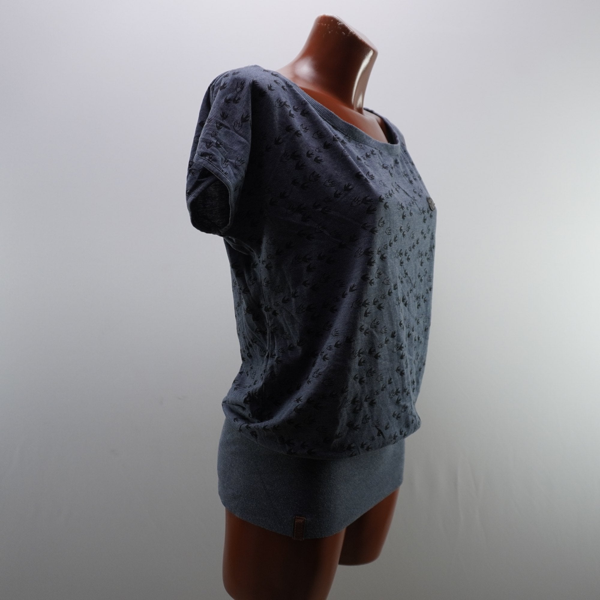 Camiseta Naketano para Mujer Usada - Gris, XL