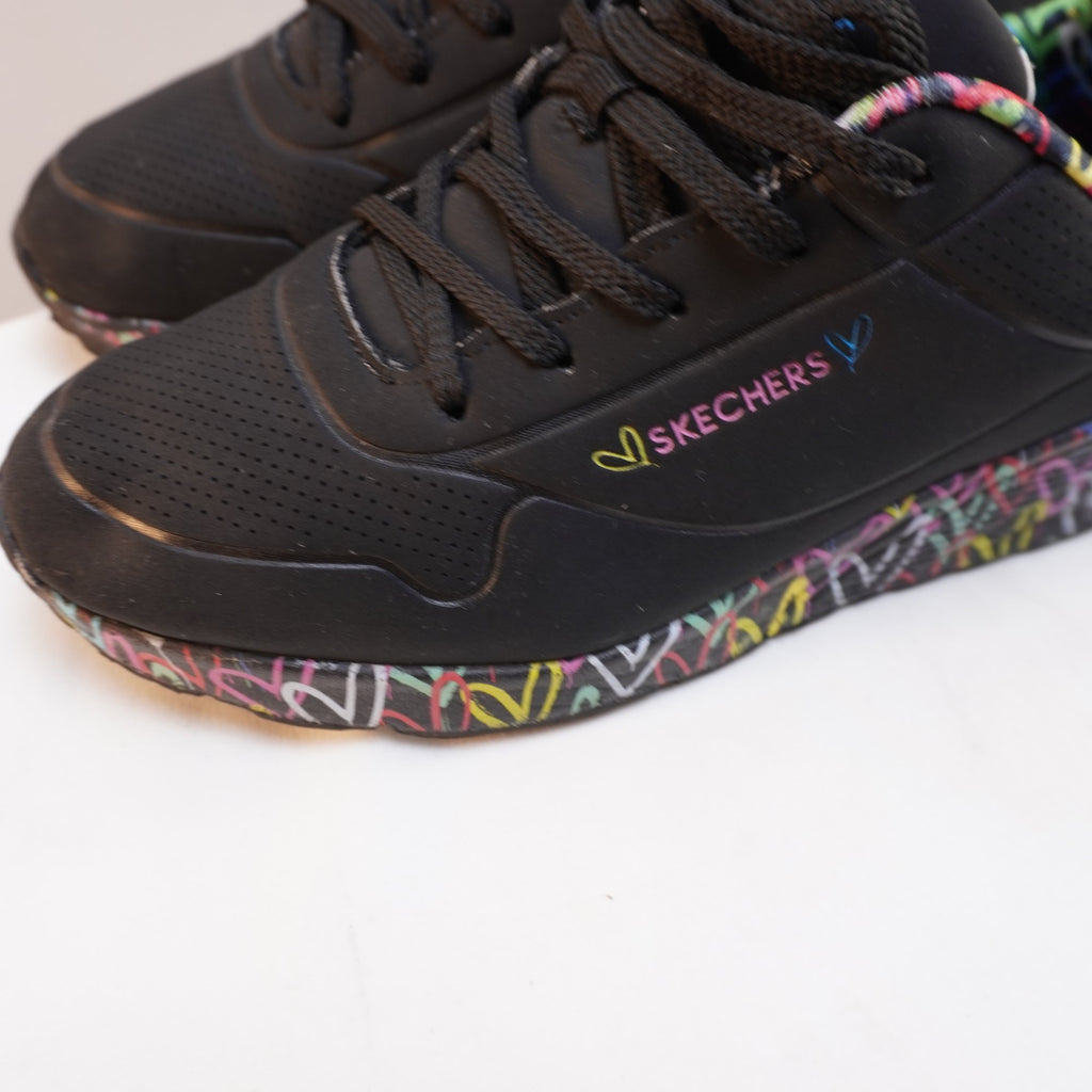 Zapatillas Skechers para Mujer Usadas - Negro, 39