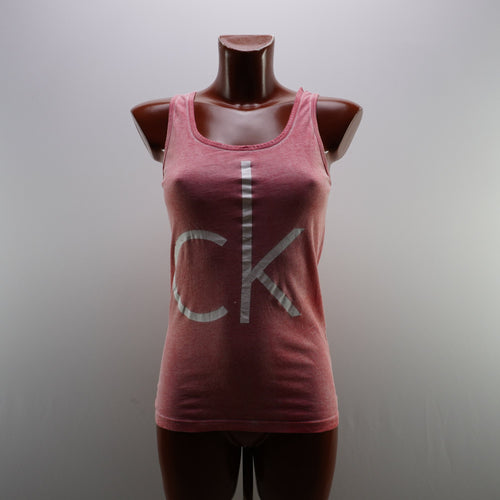 Camiseta de manga corta Calvin Klein mujer rosa Talla XS segunda mano