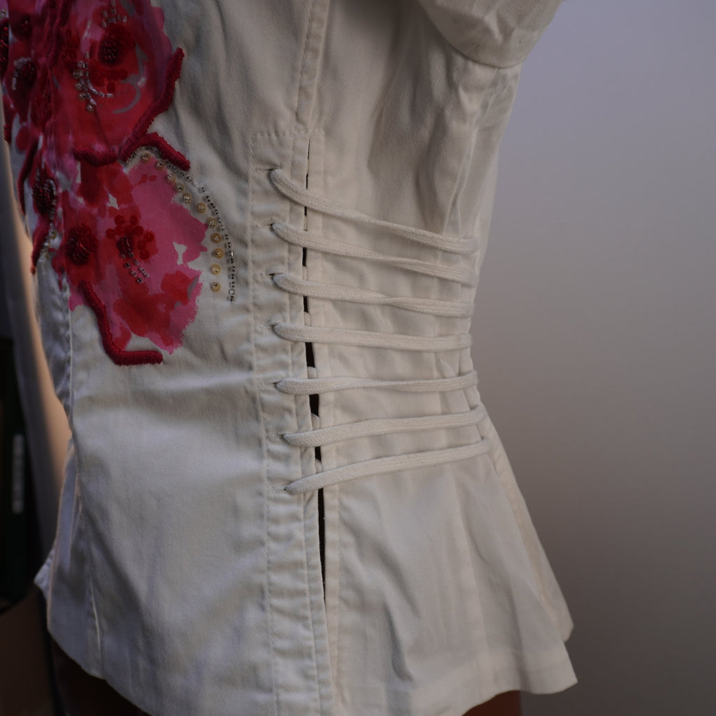 Blazer Blacky Dress para Mujer Usado - Blanco, XL