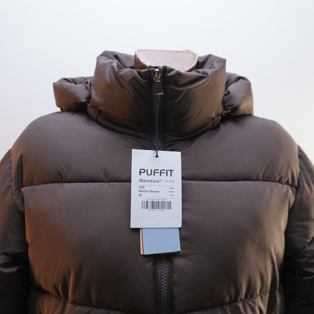 Parka Puffit para Mujer Usada - Marrón, M
