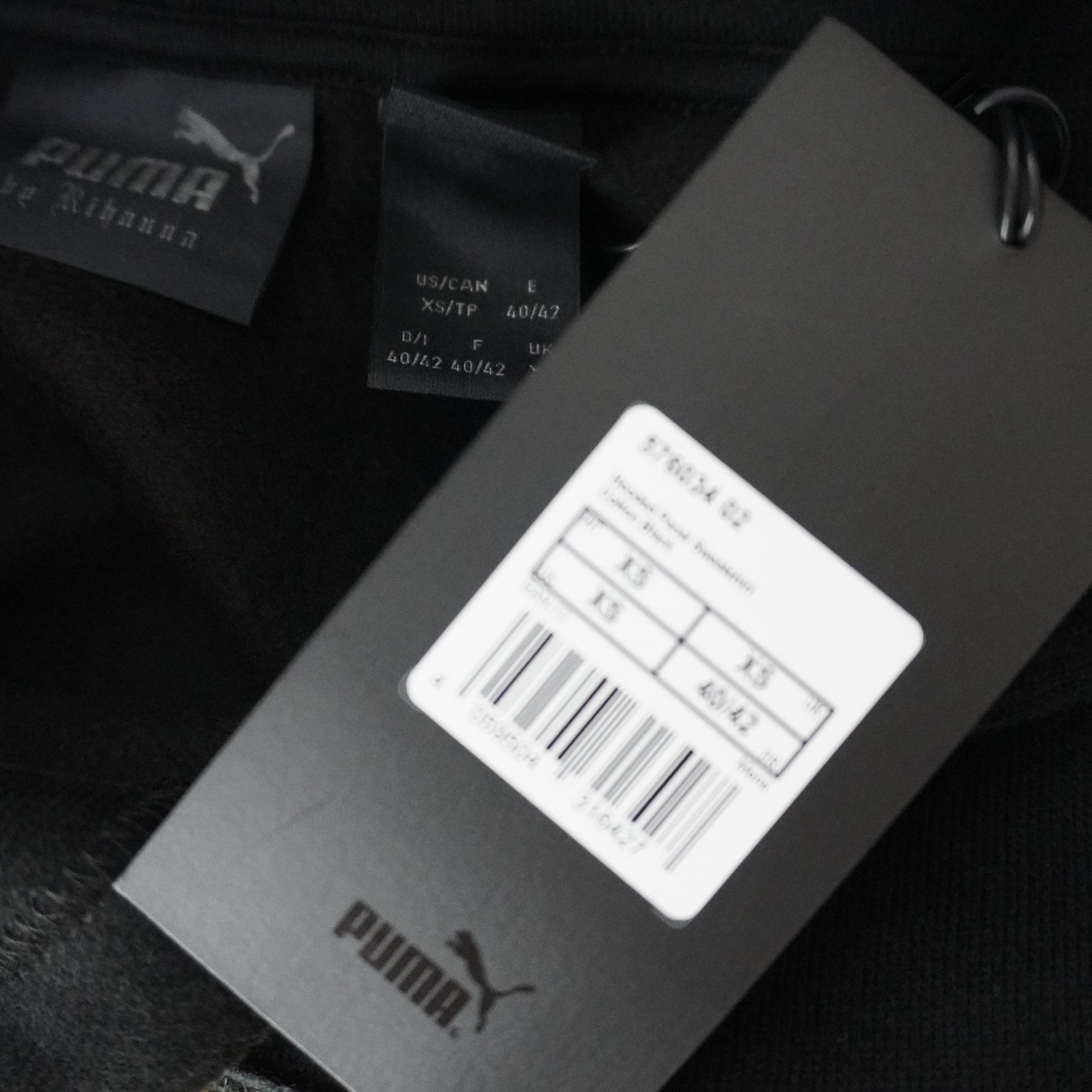 Sudadera con Capucha Puma para Hombre Usada - Negra, XS