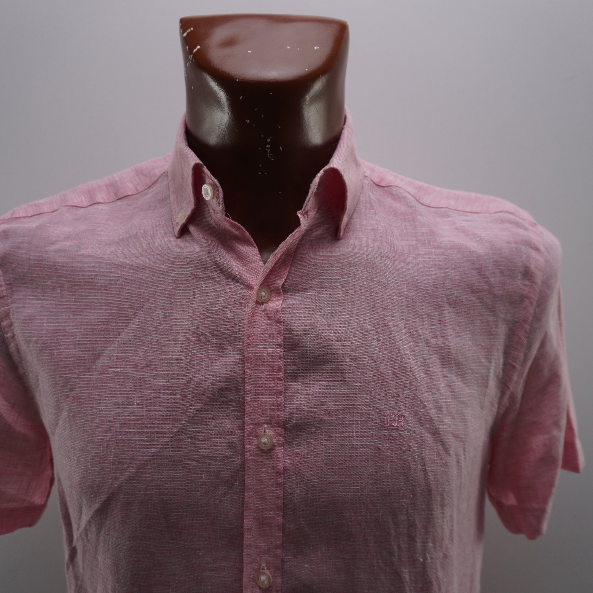 Camisa de Vestir Pedro del Hierro para Hombre Usada - Rosa, S