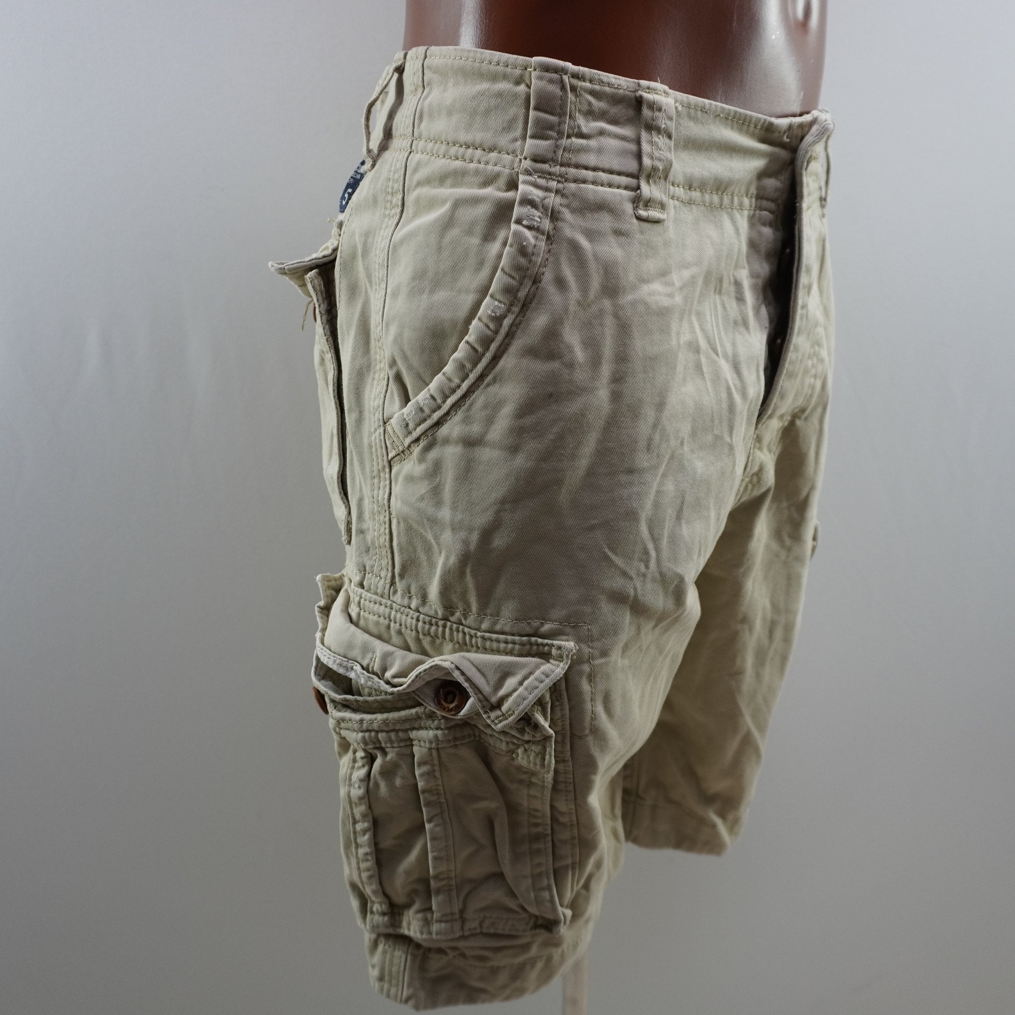 Pantalones Cortos Cargo Superdry para Hombre Usados - Beige, M
