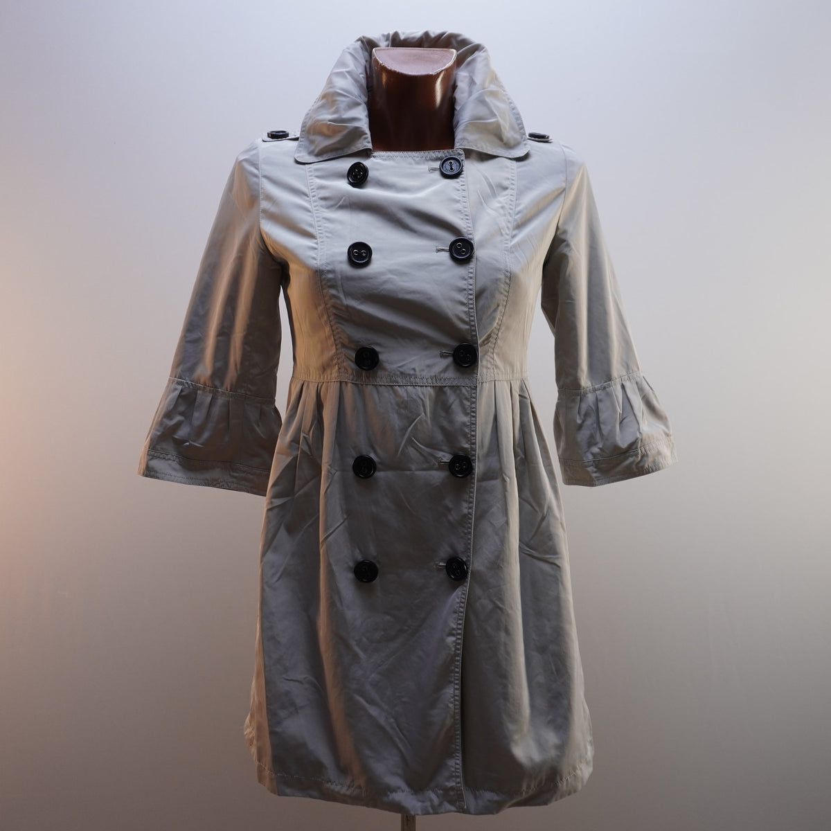 Gabardina Burberry para Mujer Usada - Beige, S
