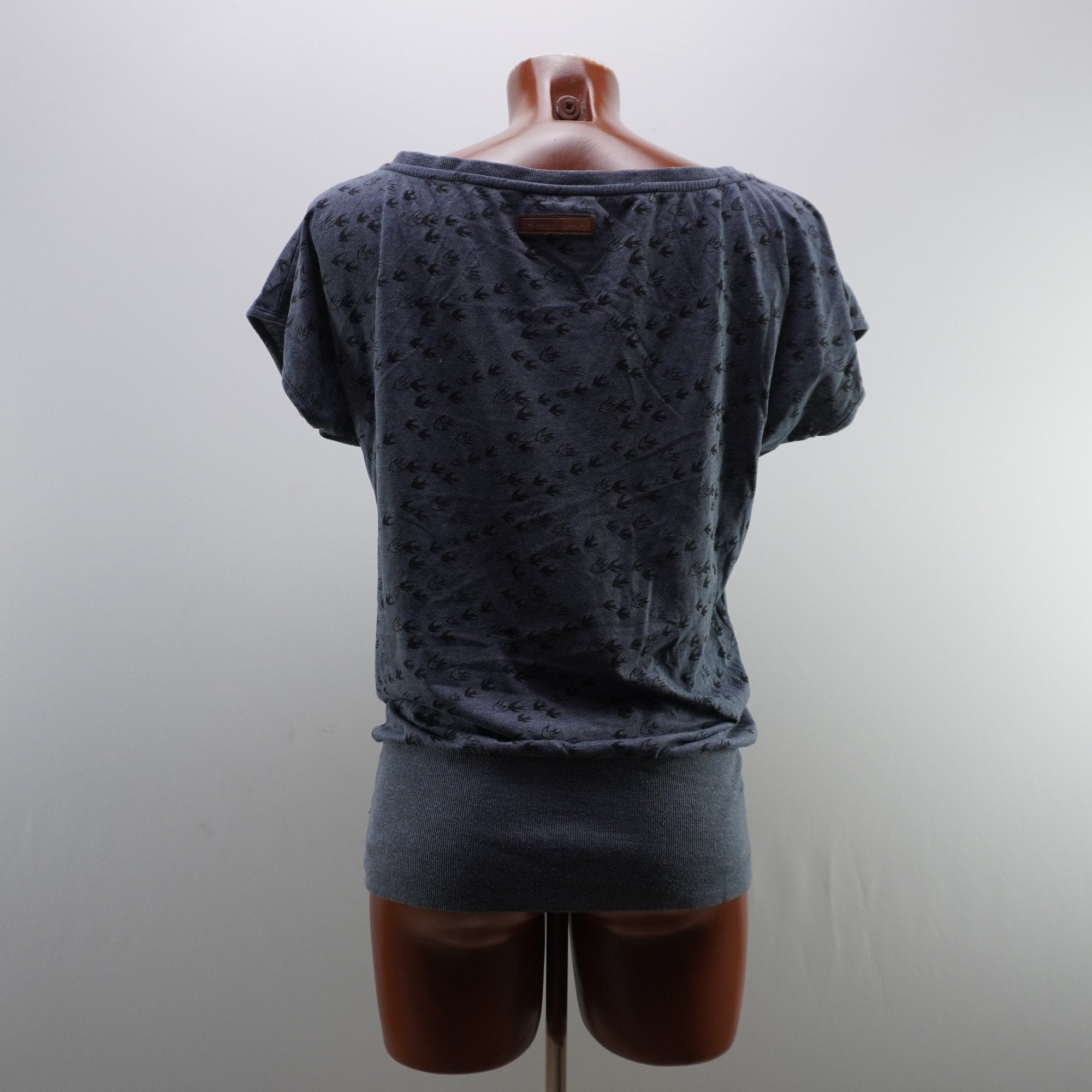 Camiseta Naketano para Mujer Usada - Gris, XL