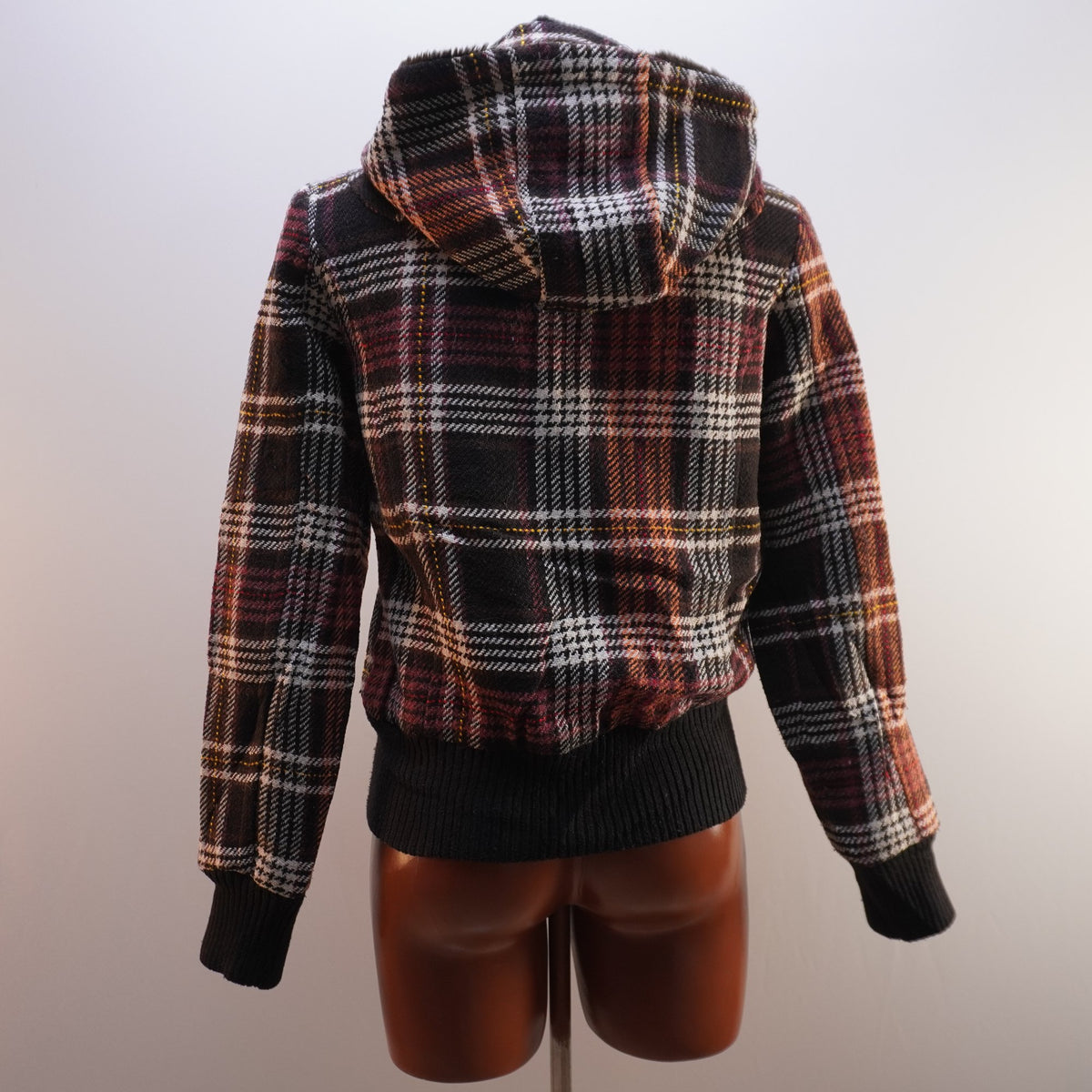 Abrigo Peacoat Fishbone para Mujer Usado - Multicolor, M