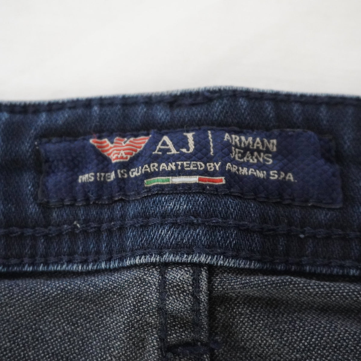 Vaqueros Armani Jeans para Hombre Usados - Azul Marino, XL