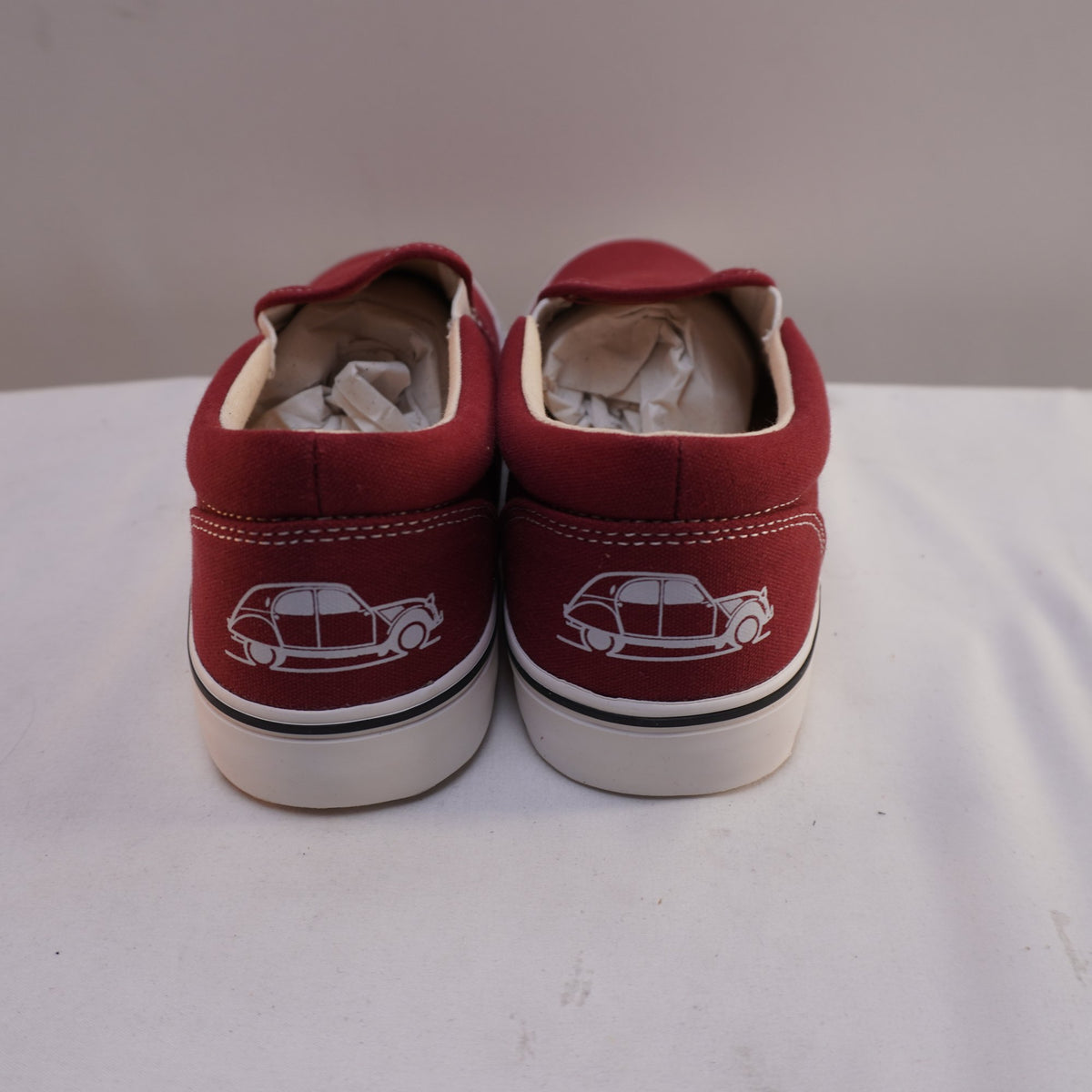 Zapatillas Citroën para Hombre Usadas - Rojas, Talla 43