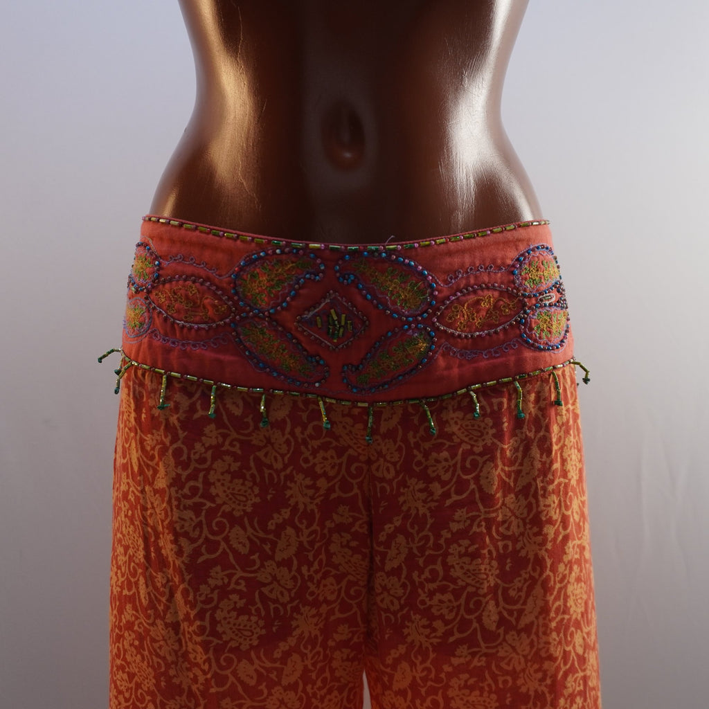 Pantalones Harén HHG para Mujer Usados - Naranja, L