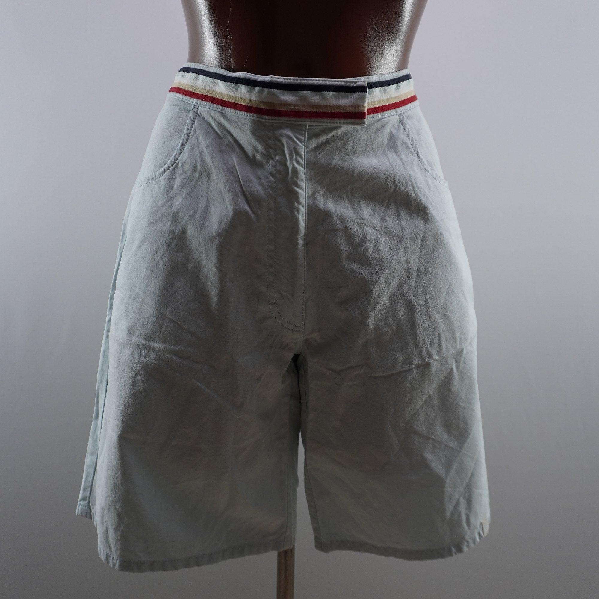 Pantalones Cortos Vaqueros Reebok para Mujer Usados - Blanco, L