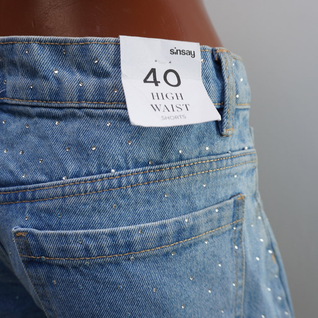 Pantalones Cortos Vaqueros Sinsey para Mujer Usados - Azul, L