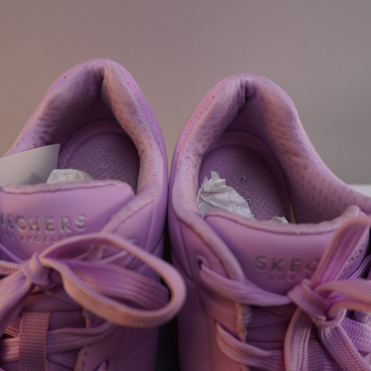 Zapatillas Skechers para Mujer Usadas - Púrpura, Talla 39