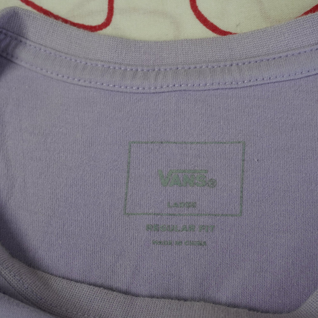 Camiseta Vans para Mujer Usada - Púrpura, L