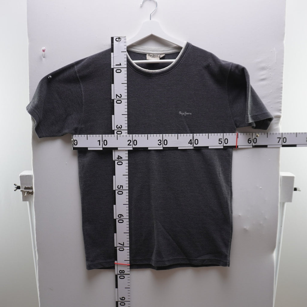 Camiseta de Manga Corta Pepe Jeans para Hombre Usada - Gris, L