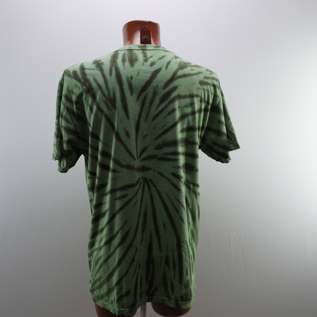 Camiseta de Manga Corta Vans para Hombre Usada - Verde, L
