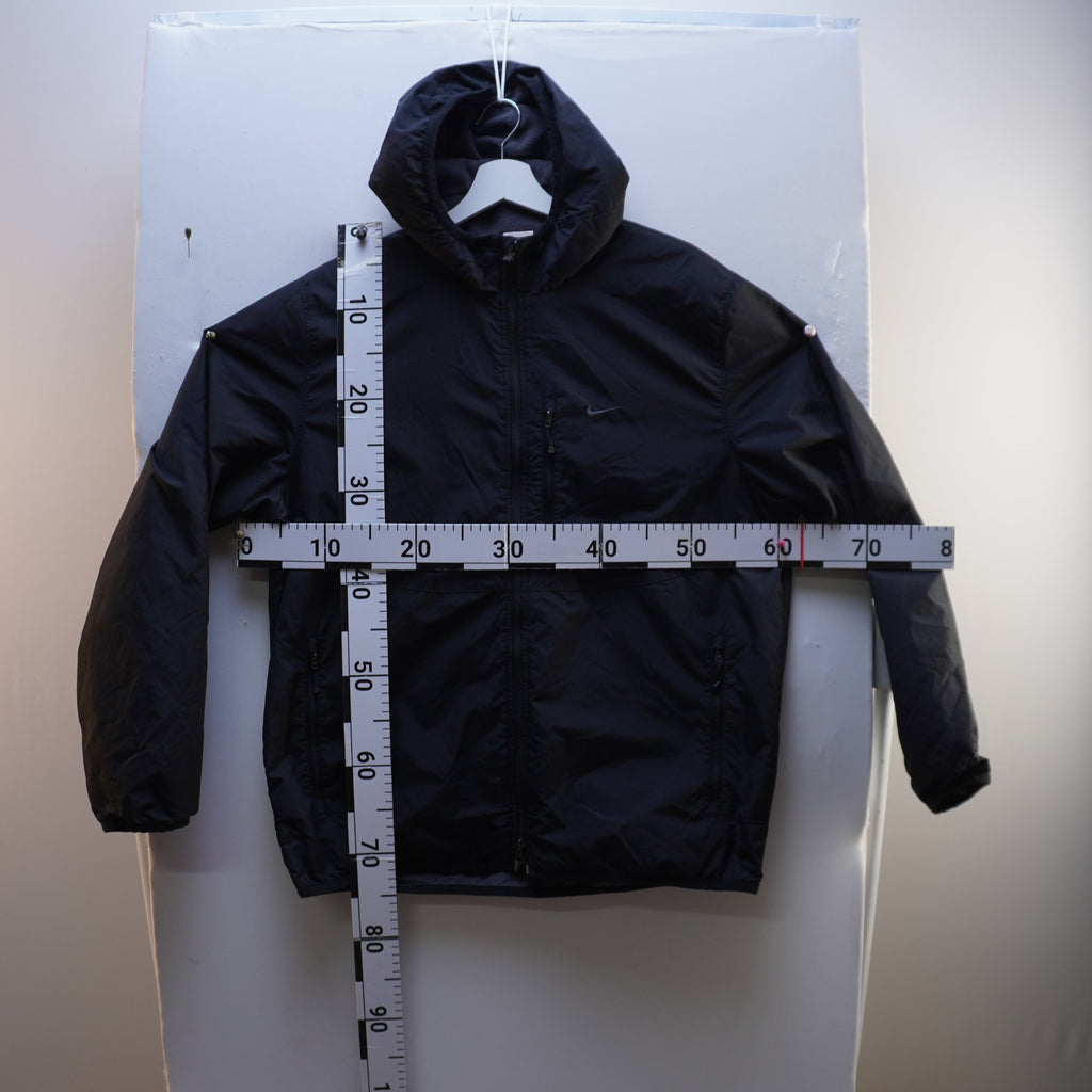 Chaqueta Deportiva Negra para Hombre - Talla Grande (L) Usada en Muy Buen Estado