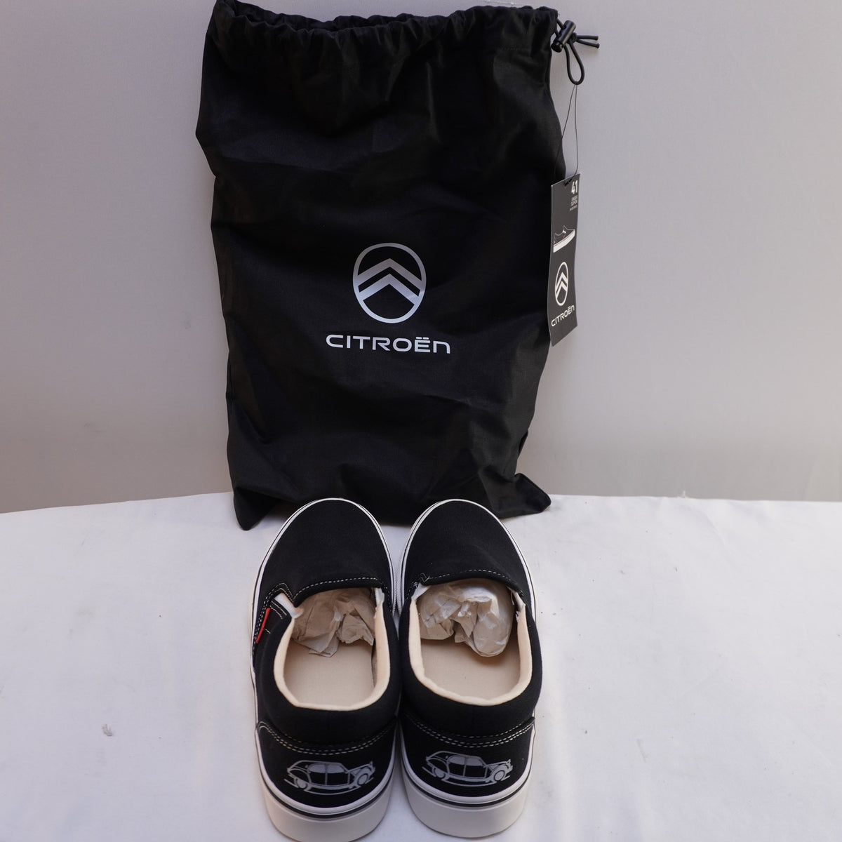 Zapatillas Citroën para Hombre Usadas - Negro, Talla 41