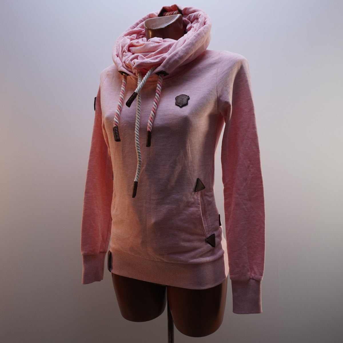 Sudadera con Capucha Naketano para Mujer Usada - Rosa
