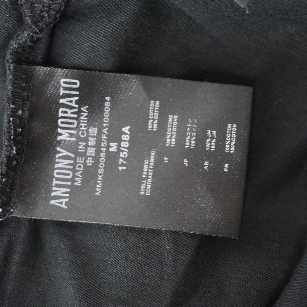 Camiseta de Manga Corta Antoni Morano para Mujer Usada - Negra, M