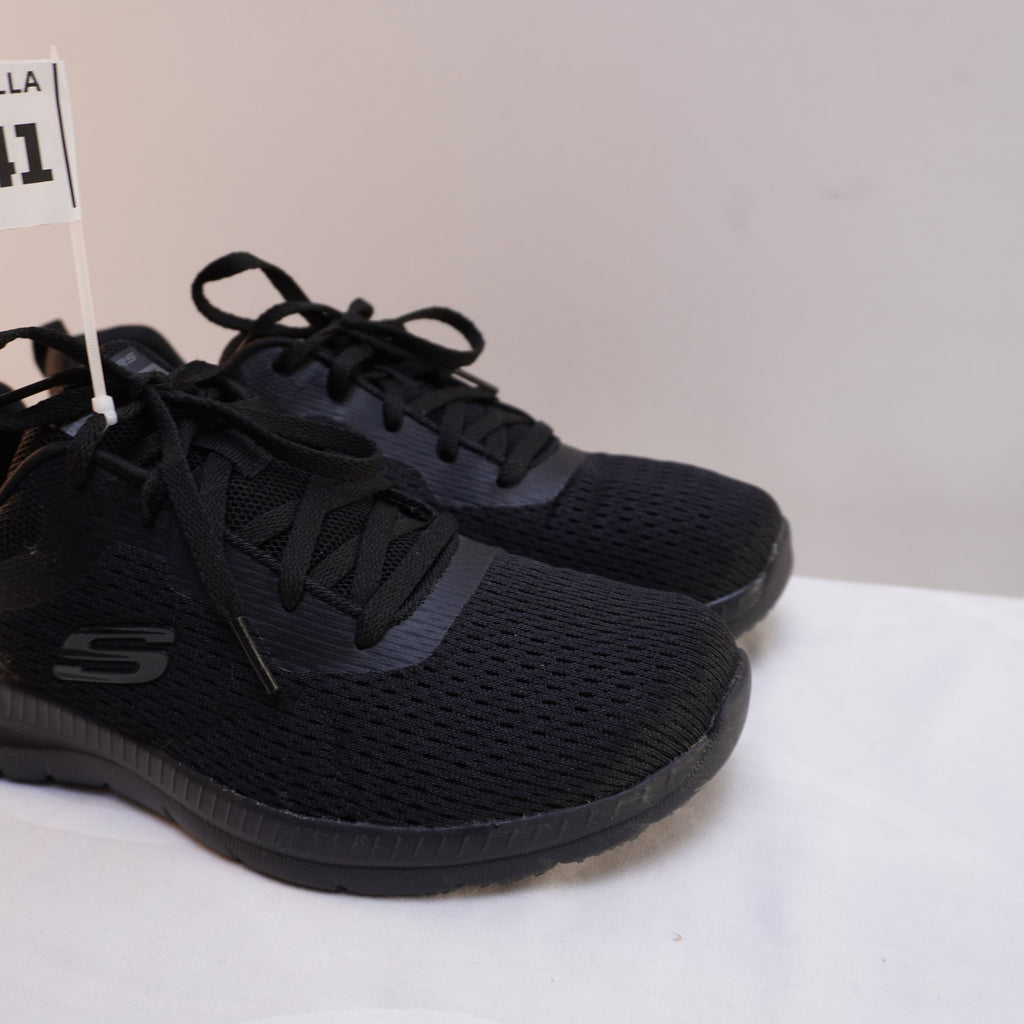 Zapatillas Skechers para Mujer Usadas - Negro, 41
