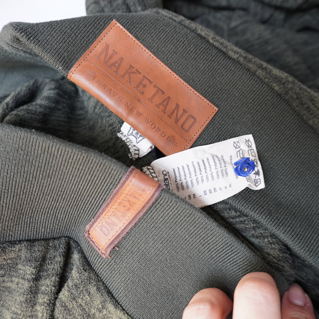 Sudadera con Capucha Naketano para Hombre Usada - Verde, L