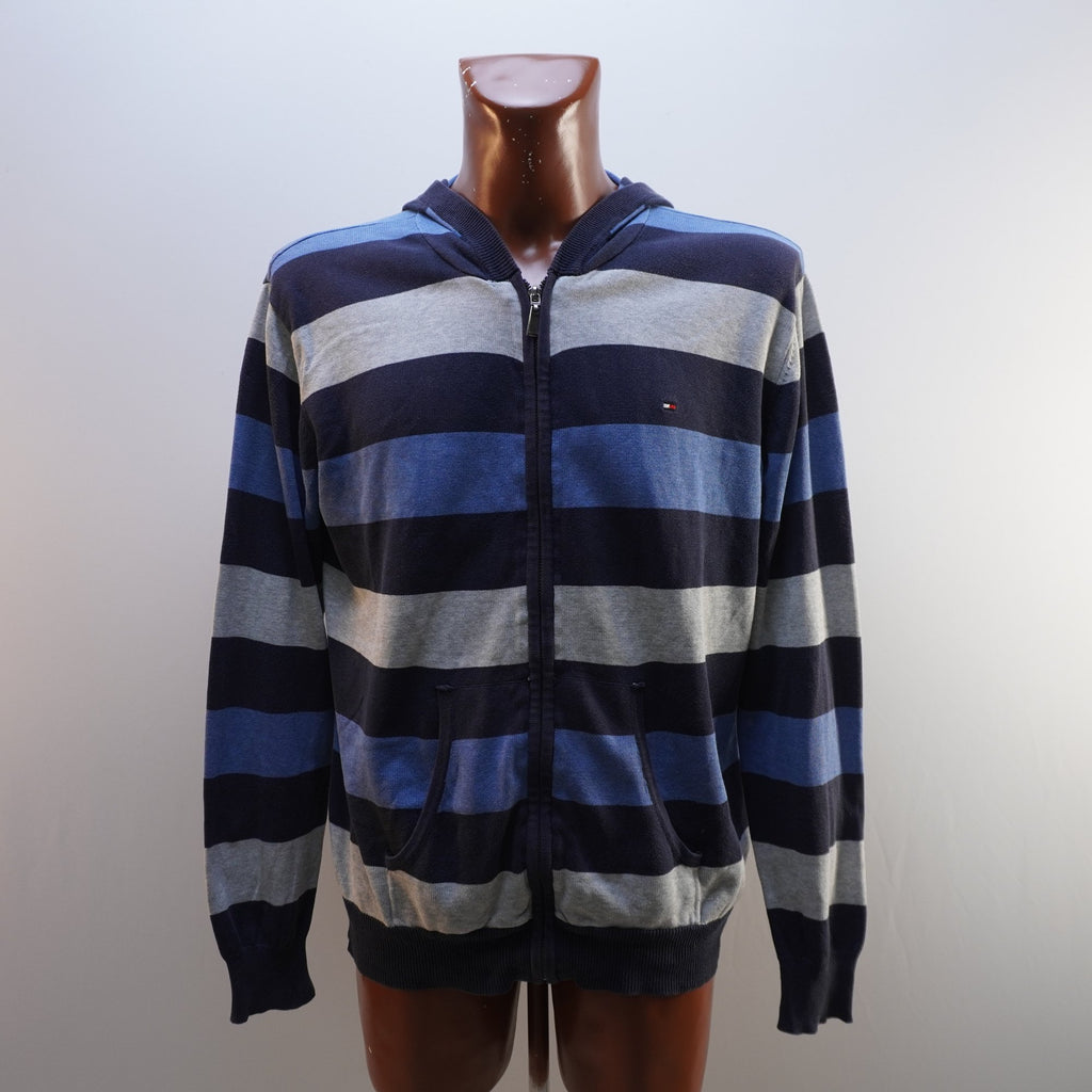 Sudadera con Capucha Tommy Hilfiger para Hombre Usada - Azul Marino, XL