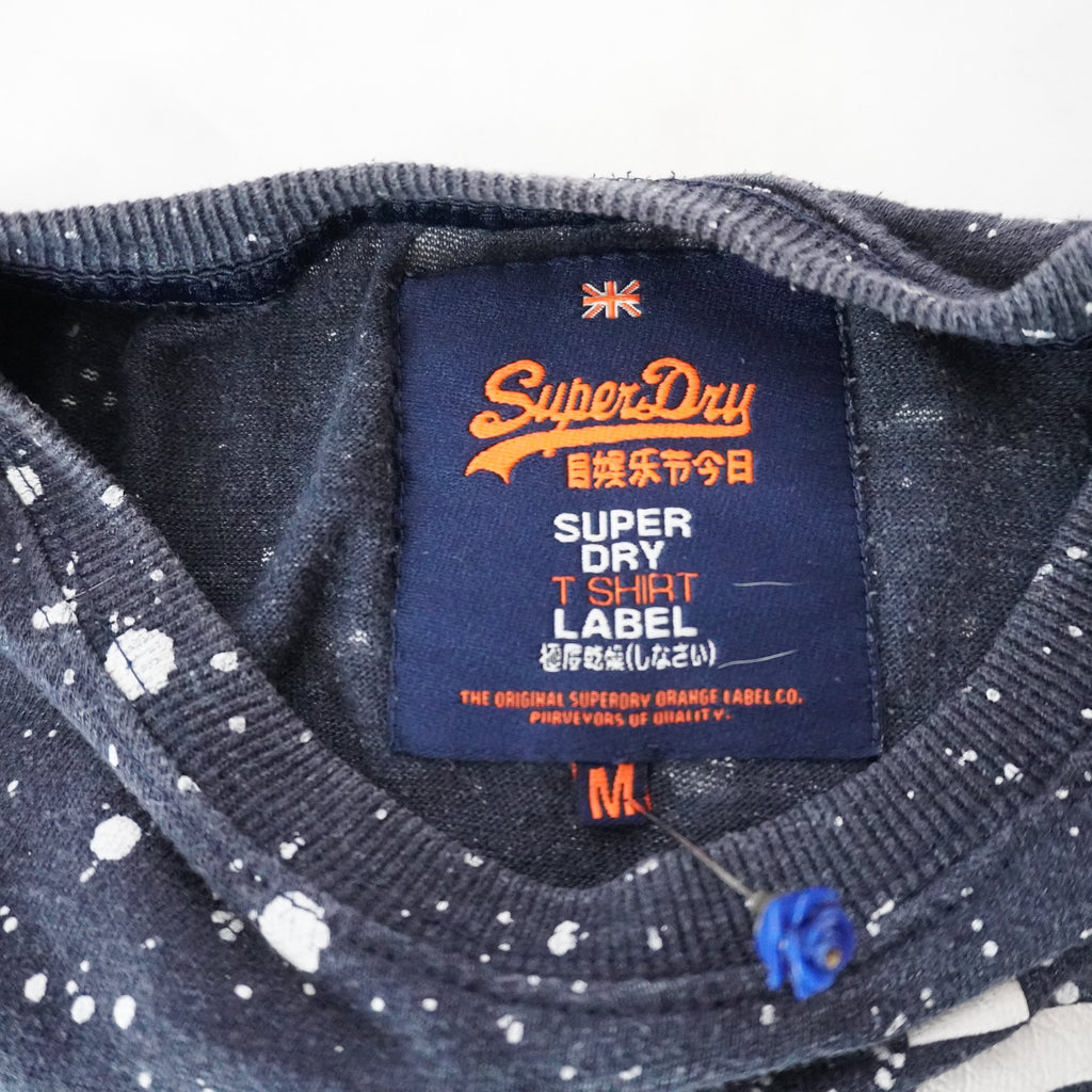 Camiseta Superdry para Hombre Usada - Azul Marino, M