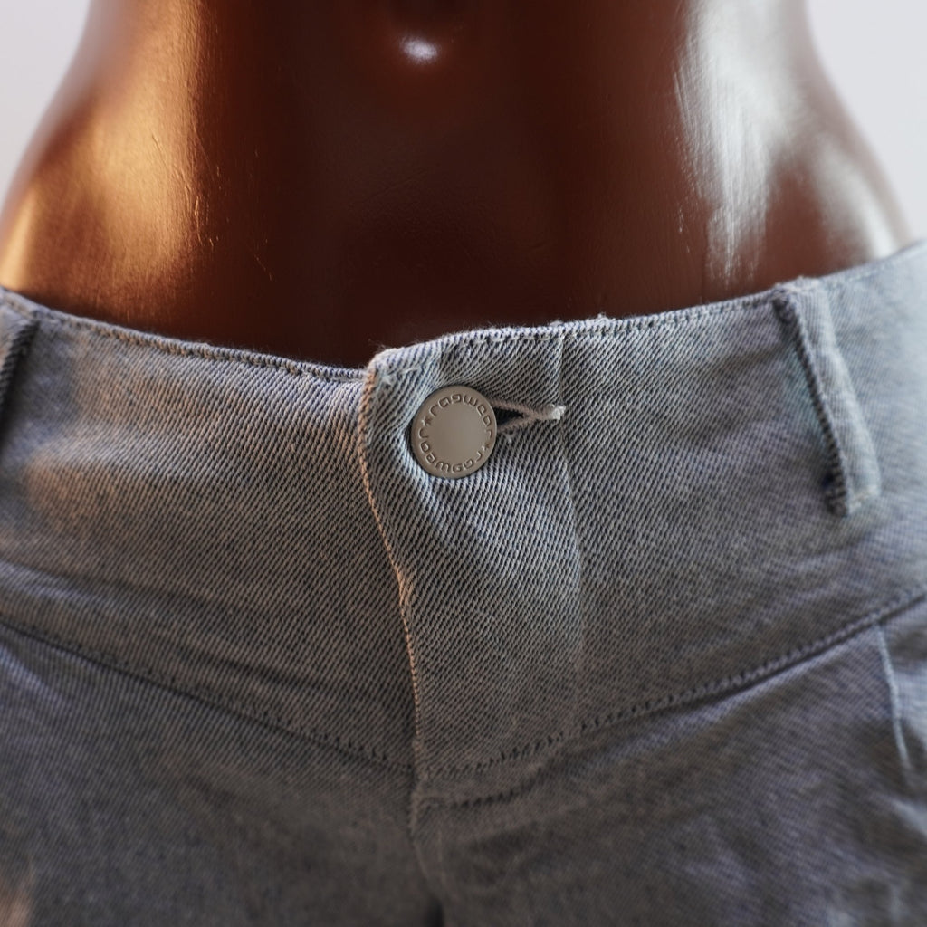 Pantalones Cortos Vaqueros Ragwer para Mujer Usados - Gris, S
