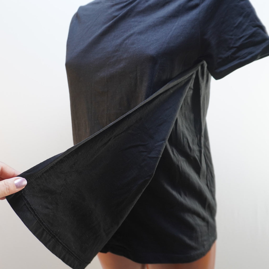 Camiseta Bonprix para Mujer Usada - Negra, Pequeña (S)