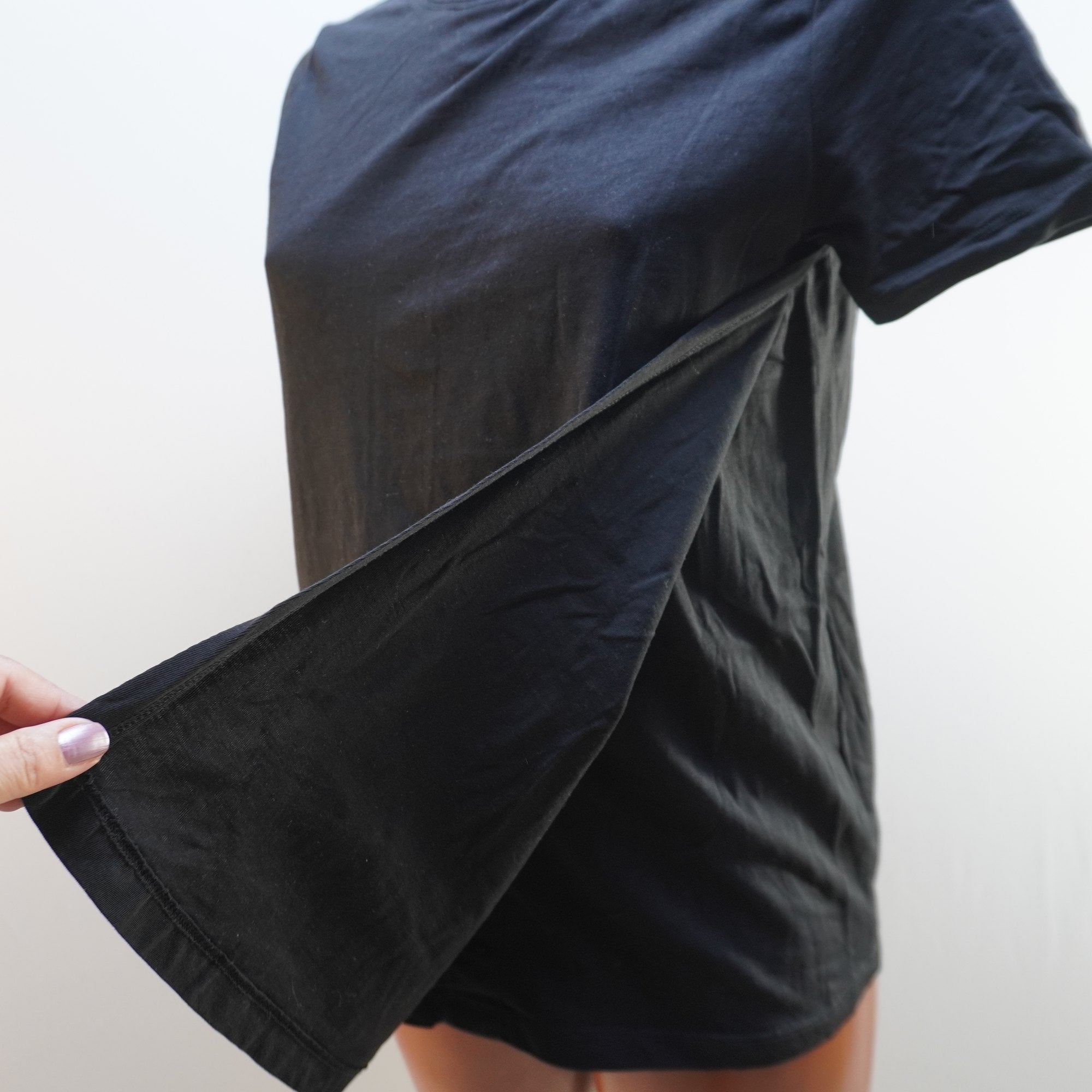 Camiseta Bonprix para Mujer Usada - Negra, Pequeña (S)