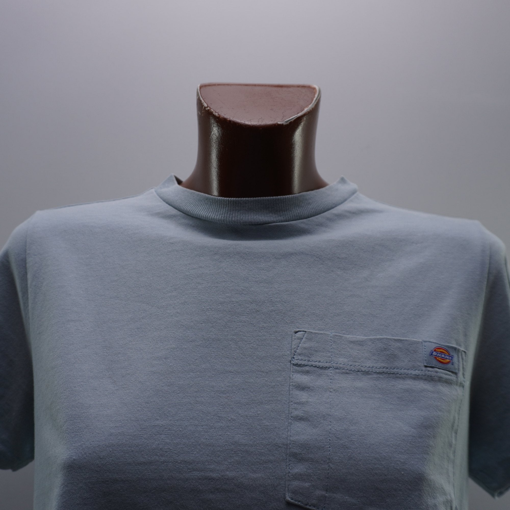 Camiseta de Manga Corta Dickies para Mujer Usada - Azul, S