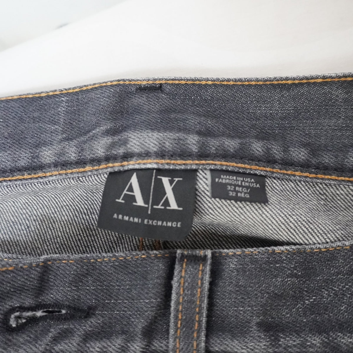 Vaqueros Armani para Hombre Usados - Negro, M