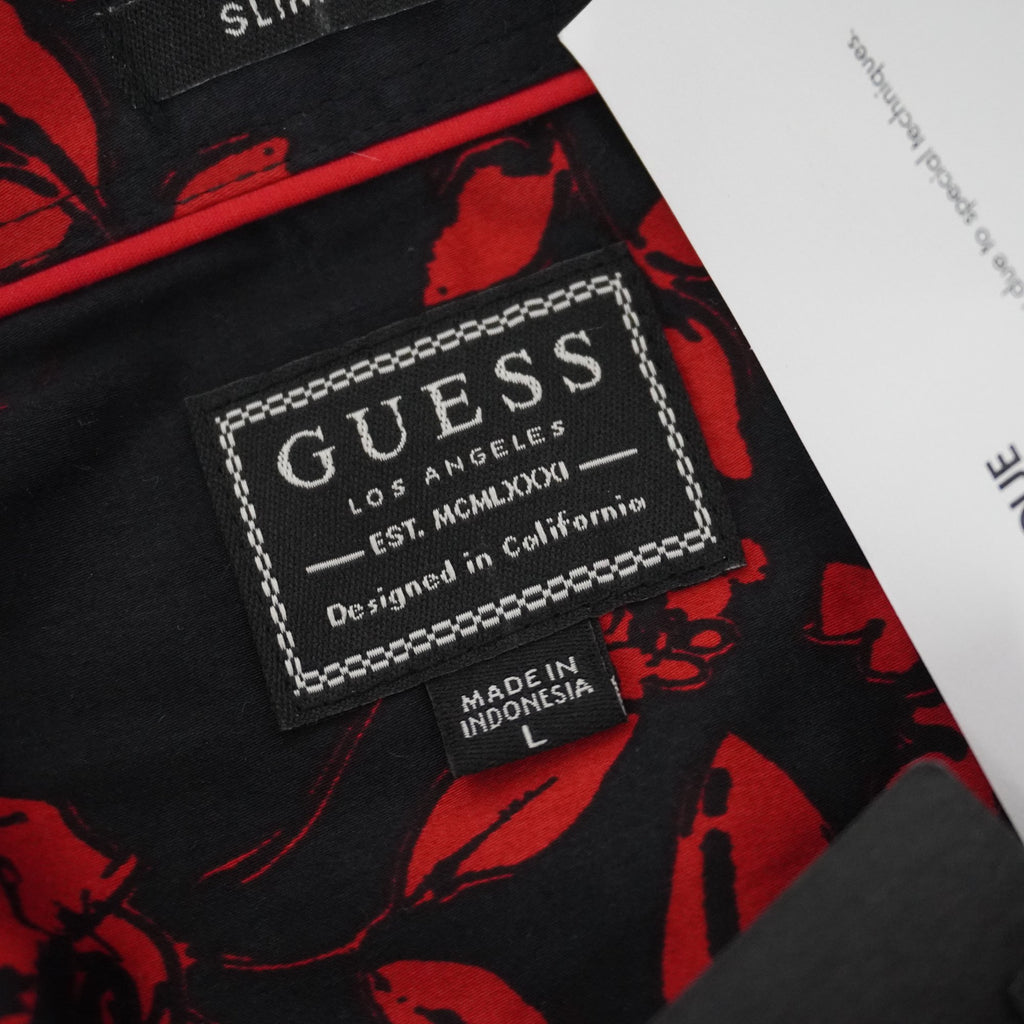 Camisa Guess para Mujer Usada - Negra, L