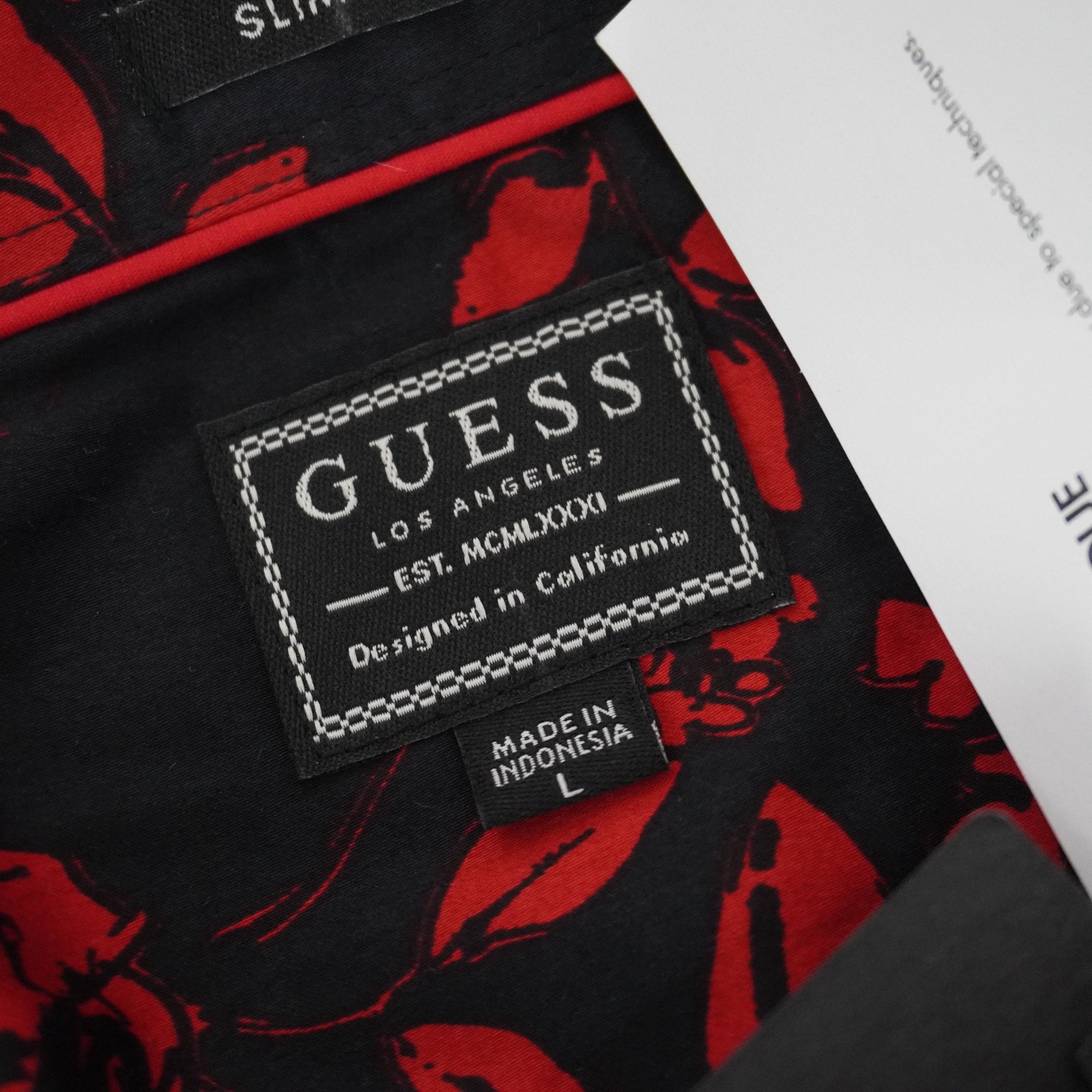 Camisa Guess para Mujer Usada - Negra, L