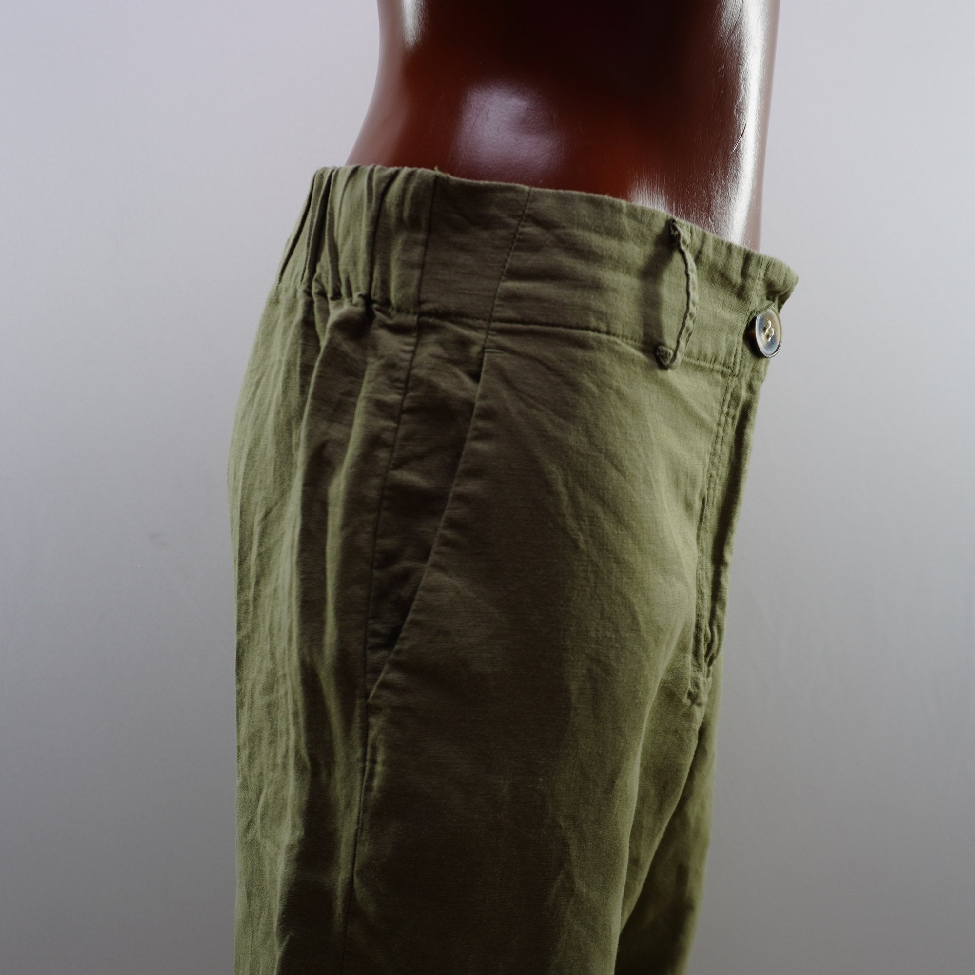 Pantalones Cortos Fishbone para Mujer Usados - Verde, M