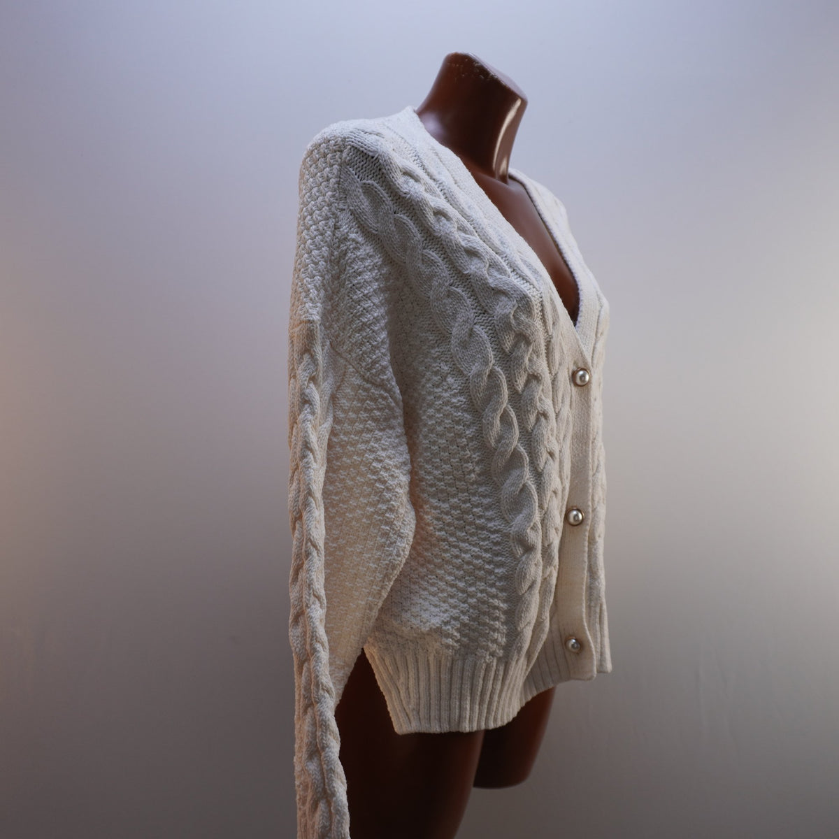 Suéter Abercrombie & Fitch para Mujer Usado - Blanco, XL