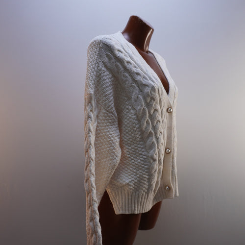 Suéter Abercrombie & Fitch para Mujer Usado - Blanco, XL